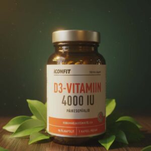 D3-vitamiin 4000 IU – Sinu päikesepaiste igas purgis