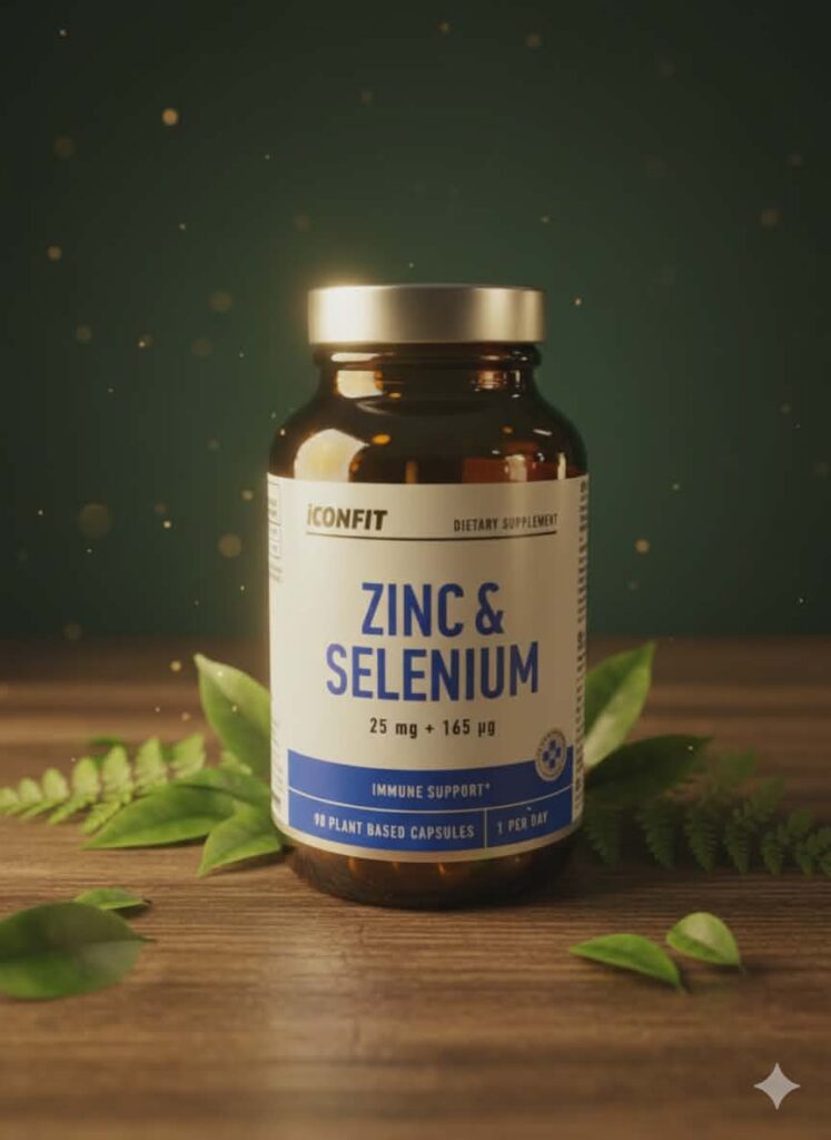 Zinc & Selenium (25 mg + 165 µg) – Sinu immuunsüsteemi ja ilu topeltkaitse