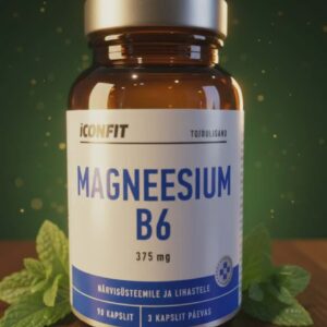 Magneesium B6 (375 mg) – Sinu rahu ja energia allikas