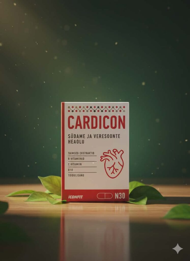 Cardicon – Sinu südame ja veresoonkonna parim toetaja
