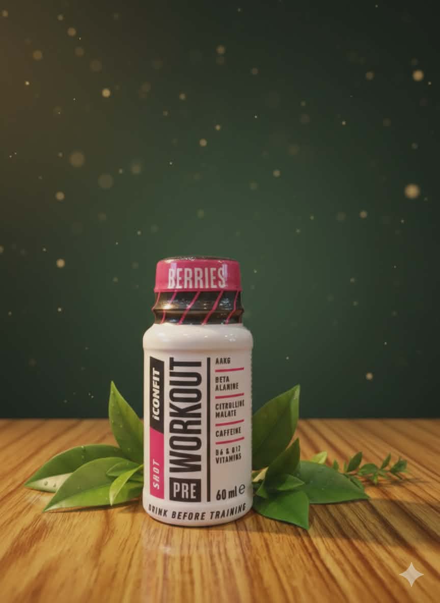 Pre-Workout Shot – Sinu energia ja fookus igaks treeninguks.