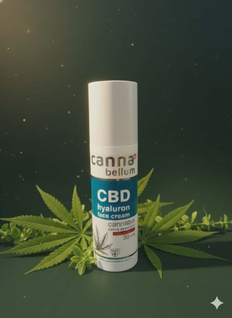 Cannabellum CBD Hyaluron Face Cream (30 ml).