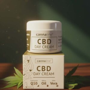 Cannaline CBD Day Cream – Q10 & Aloe Vera (50 ml).