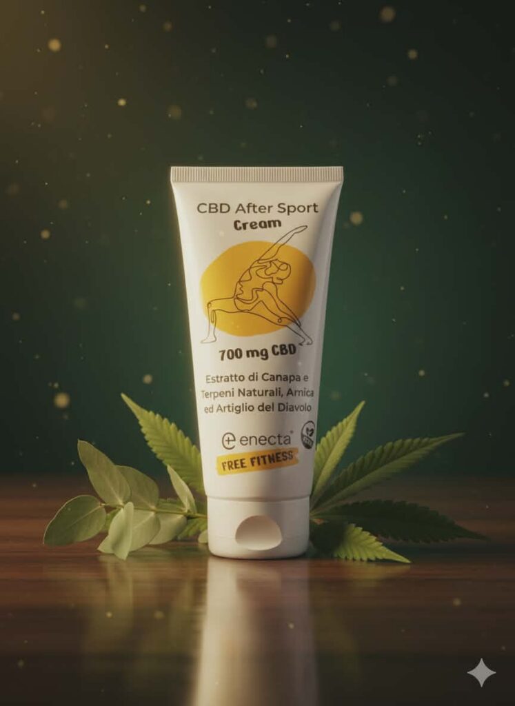 Enecta CBD After Sport Cream (100 ml / 700 mg CBD)