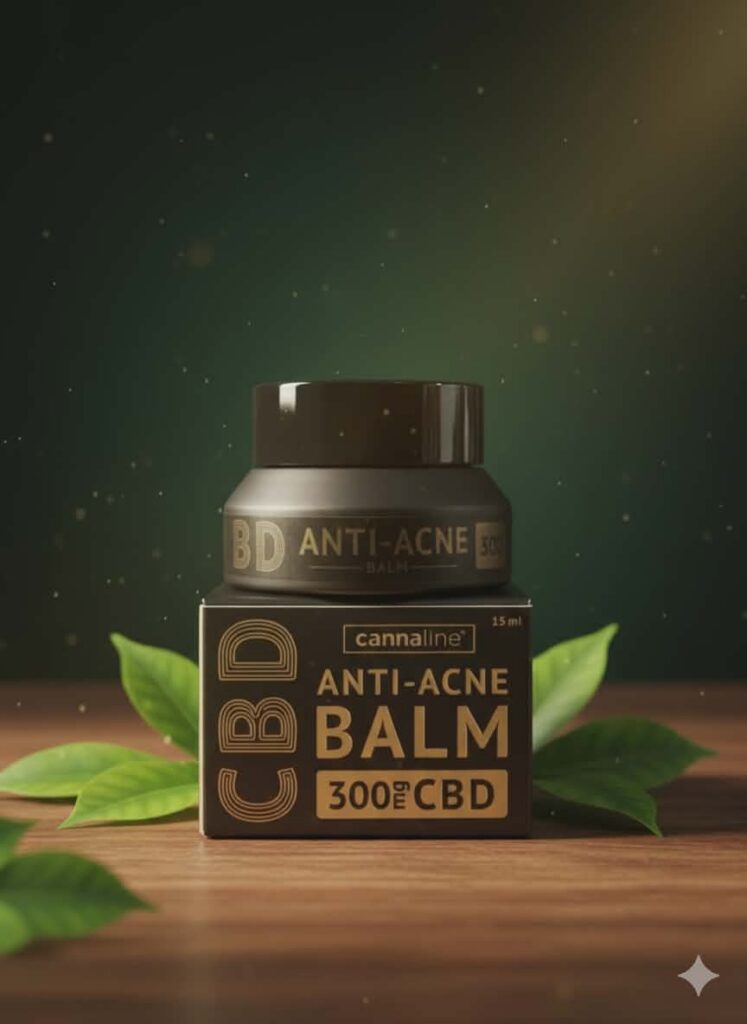 Cannaline CBD Anti-Acne Balm – Probleemse naha hooldus (15 ml / 300 mg CBD).