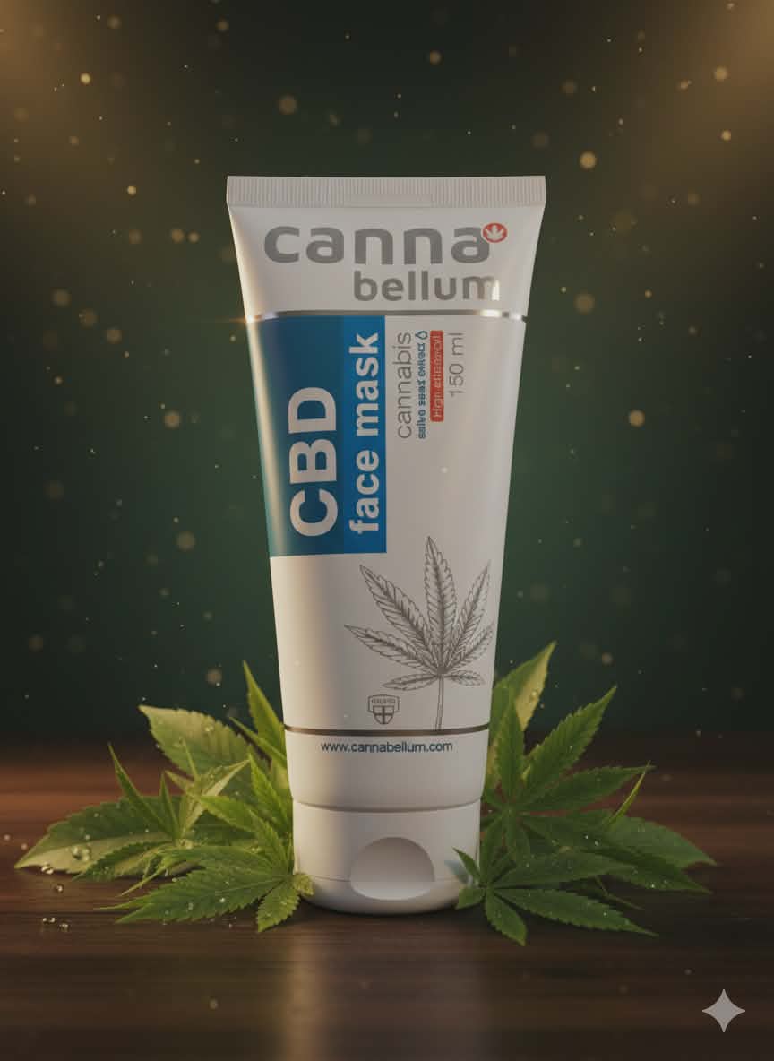 Cannabellum CBD näomask (150 ml) – Sinu naha uuestisünd.