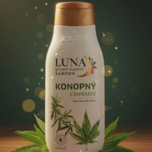 ALPA LUNA Kanepišampoon – Taimne hooldus (430 ml).