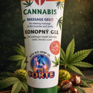 Palacio Cannabis Massage Gel FORTE – Massaažigeel lihastele ja liigestele (200 ml).
