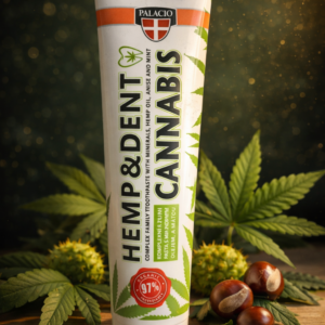 Palacio HEMP&DENT Cannabis – Looduslik hambapasta (97% organic).
