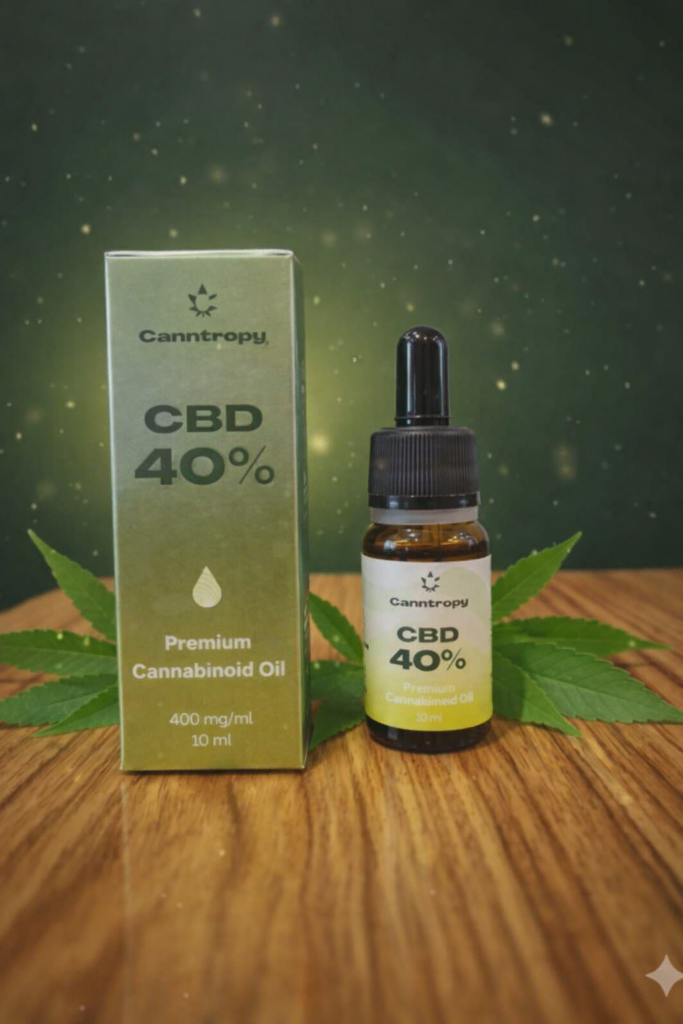 Canntropy Premium Cannabinoid Oil CBD 40%