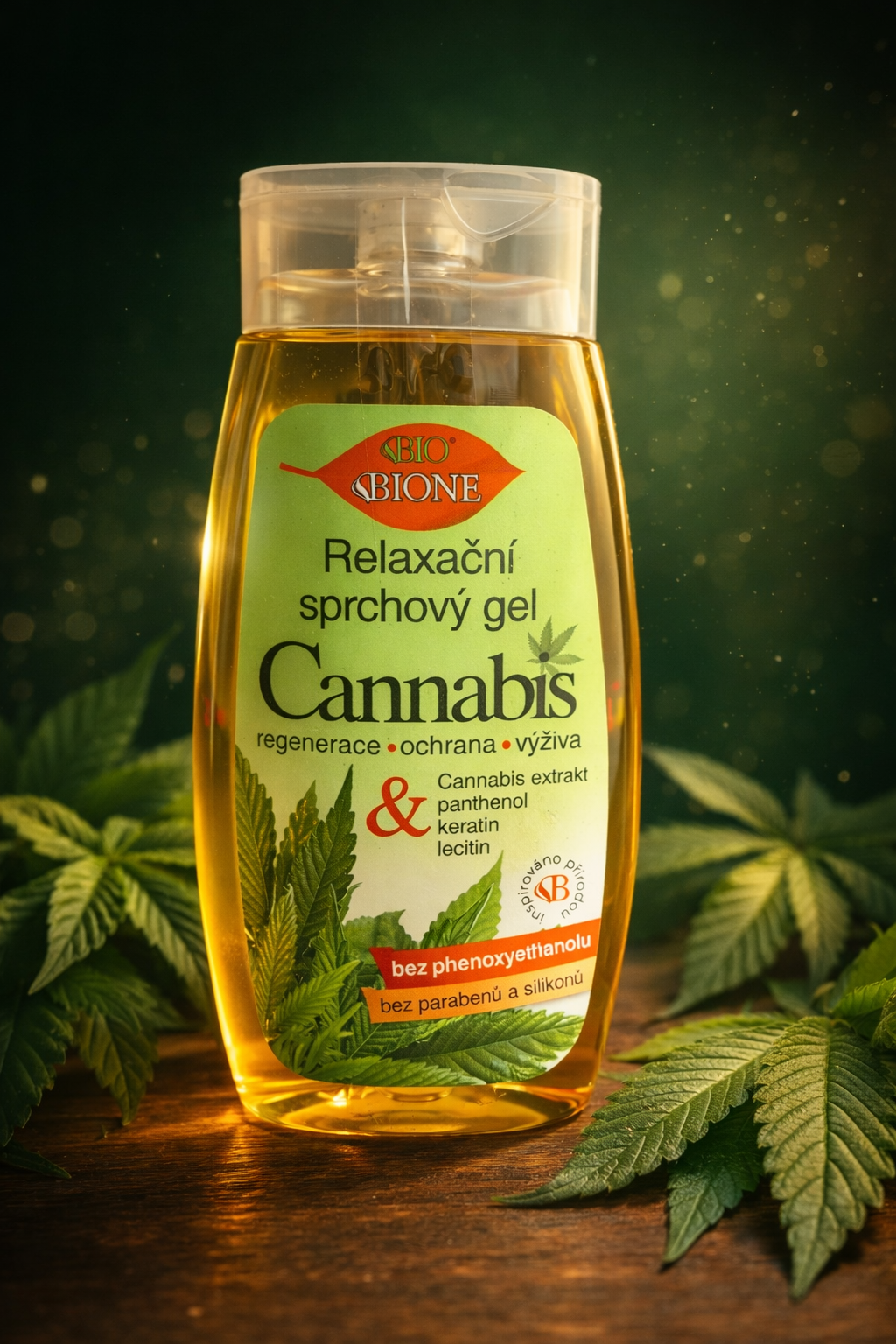 Bio Bione Cannabis Lõõgastav dušigeel.