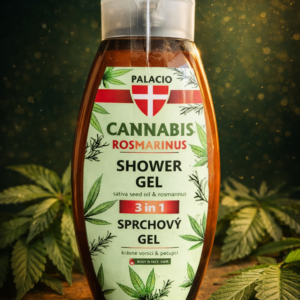 Palacio Cannabis & Rosmarinus 3-in-1 dušigeel (500 ml).