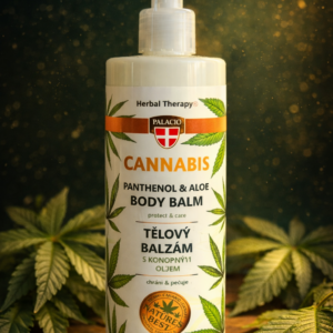 Palacio Cannabis Body Balm – Ihupiim pantenooli ja aaloega.