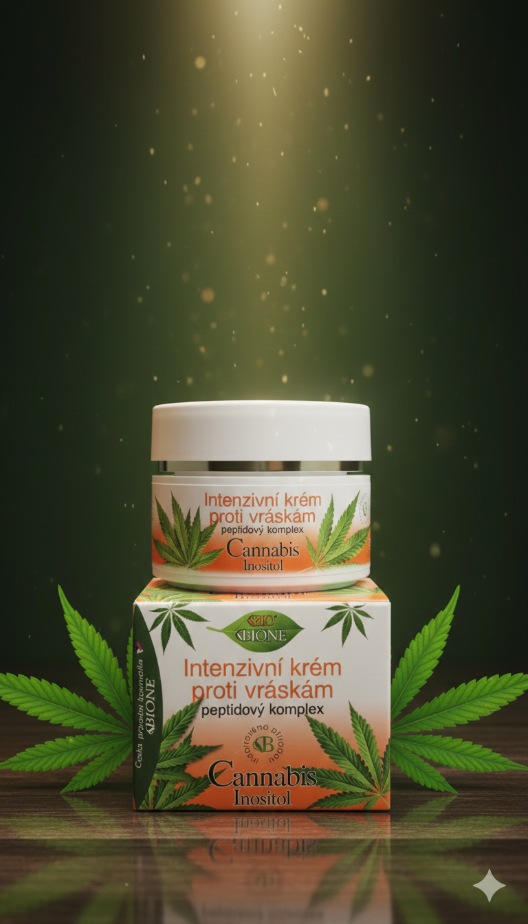 Bione Cosmetics Cannabis & Inositol Intensiivne Kortsudevastane Kreem.