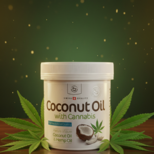 Premium Kookosõli Kanepiga (Swiss Quality).