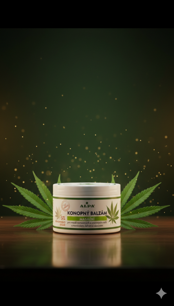 ALPA Konopný Balzám – Masaažibalsam (5%).