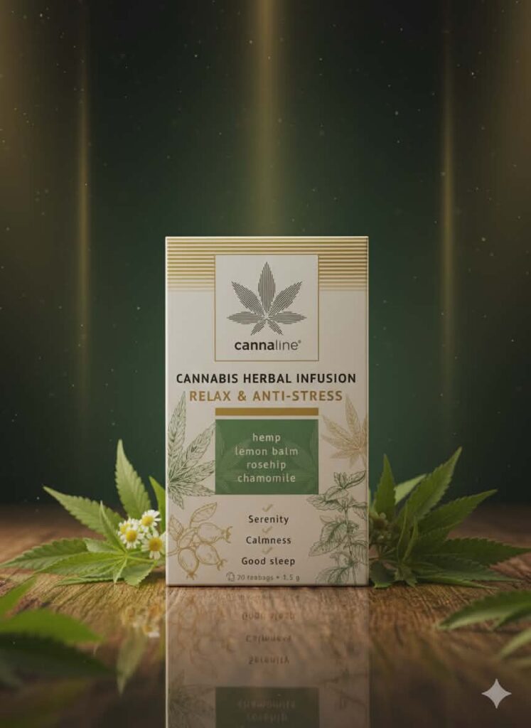 Cannaline Relax & Anti-stress Kanepitee.