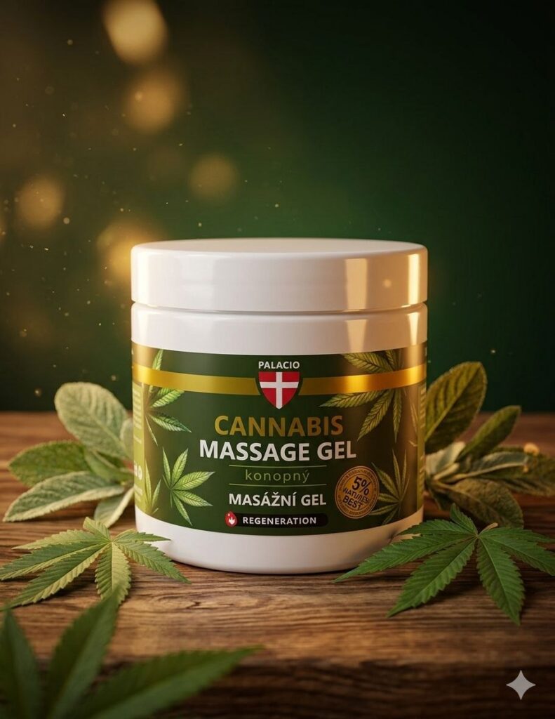 Palacio Cannabis Massage Gel – Taastav Kanepi-Massaažigeel (600ml)